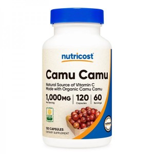 Camu Camu 500 мг 120 капсули | Nutricost