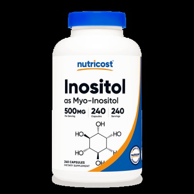 Myo-Inositol 500 мг 240 капсули | Nutricost