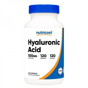 Hyaluronic Acid 100 мг 120 капсули | Nutricost