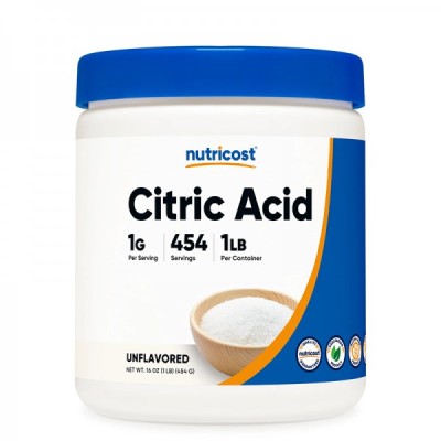 Citric Acid 454 гр | Nutricost