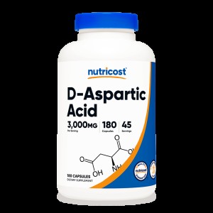 D-Aspartic Acid 180 капсули | Nutricost