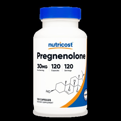 Прегненолон (Pregnenolone) 30 mg x 120 капсули Прегненолон (Pregnenolone) 30 mg x 120 капсули