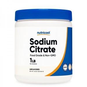 Sodium Citrate Powder 454 гр | Nutricost Sodium Citrate Powder 454 гр | Nutricost
