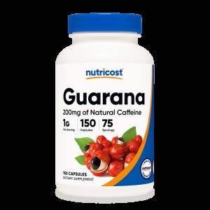 Guarana 500 мг 150 капсули | Nutricost Guarana 500 мг 150 капсули | Nutricost