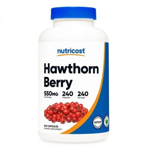 Hawthorn Berry 550 мг 240 капсули | Nutricost