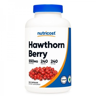 Hawthorn Berry 550 мг 240 капсули | Nutricost
