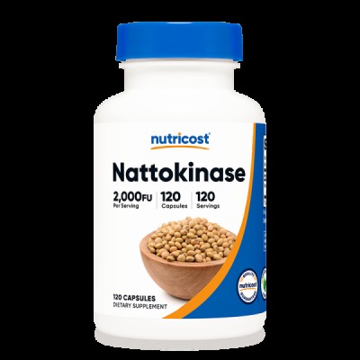 Nattokinase 2000 FU 120 капсули | Nutricost