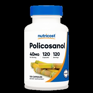 Поликосанол (Policosanol) 40 mg, 120 капсули