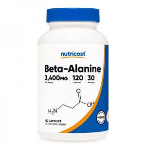 Beta-Alanine 3400 мг 120 капсули | Nutricost