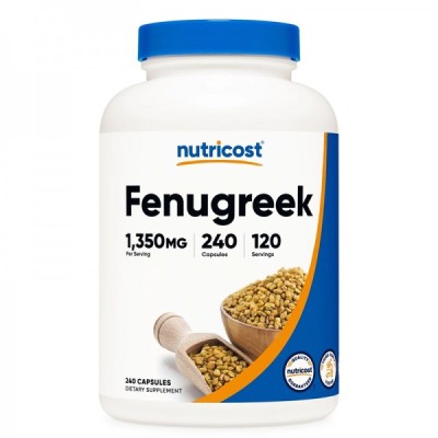 Fenugreek 240 капсули | Nutricost