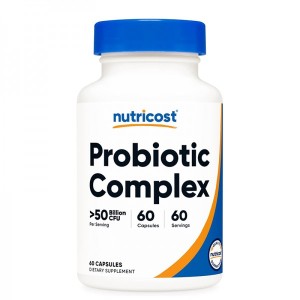 Probiotic Complex 50 млрд.CFU 60 капсули | Nutricost Probiotic Complex 50 млрд.CFU 60 капсули | Nutricost