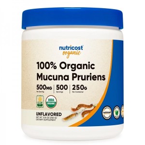 Mucuna Pruriens Powder 400 мг 250 гр | Nutricost