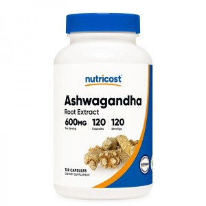 Ashwagandha Root Extract 600 мг 120 капсули | Nutricost