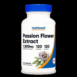 Passion Flower Extract 1500 мг 120 капсули | Nutricost
