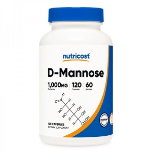 D-Mannose 500 мг 120 капсули | Nutricost D-Mannose 500 мг 120 капсули | Nutricost
