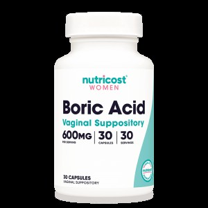 Boric Acid 600 мг 30 капсули | Nutricost
