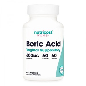 Boric Acid 600 мг 60 капсули | Nutricost