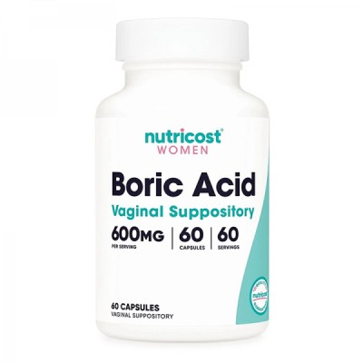 Boric Acid 600 мг 60 капсули | Nutricost