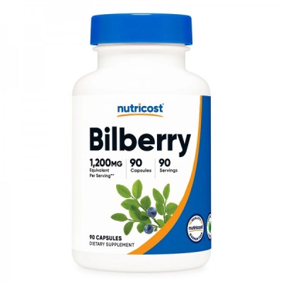 Bilberry 300 мг 90 капсули | Nutricost