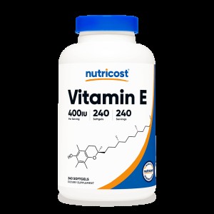 Vitamin E 400 IU 240 гел-капсули | Nutricost