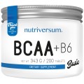 BCAA + B6 Tablets - 200 Таблетки | Nutriversum
