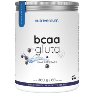 BCAA + Gluta Powder | Flow - Касис 360 грама