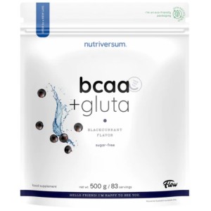 BCAA + Gluta Powder | Flow - Синя малина 500 грама