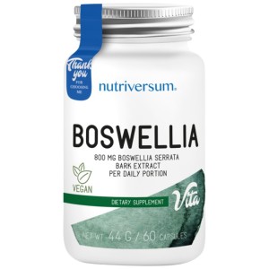 Boswellia 400 mg | Boswellia Serrata Bark Extract - 60 капсули