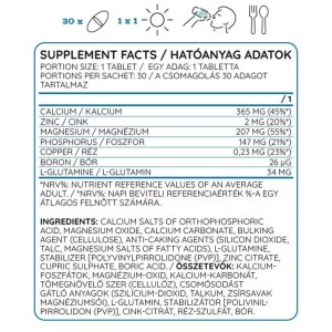 Ca/Zn/MG | Calcium Magnesium Zinc Formula - 30 Таблетки