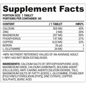 Ca/Zn/MG | Calcium Magnesium Zinc Formula - 60 Таблетки