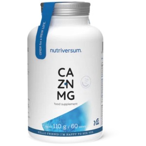 Ca/Zn/MG | Calcium Magnesium Zinc Formula - 60 Таблетки