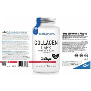 Collagen Caps 500 mg - 100 капсули Collagen Caps 500 mg - 100 капсули