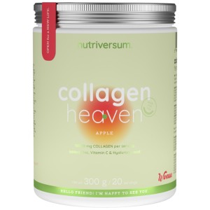 Collagen Heaven | added Zinc, Vitamin C and Hyaluronic Acid - Студен чай праскова 300 г | Nutriversum