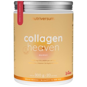 Collagen Heaven | added Zinc, Vitamin C and Hyaluronic Acid - Манго 300 г | Nutriversum