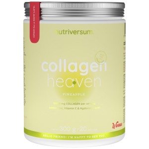 Collagen Heaven | added Zinc, Vitamin C and Hyaluronic Acid - Ананас 300 г | Nutriversum