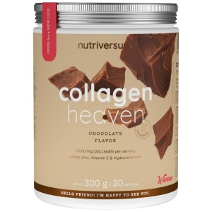 Collagen Heaven | added Zinc, Vitamin C and Hyaluronic Acid - Шоколад 300 г | Nutriversum