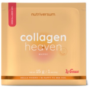 Collagen Heaven | added Zinc, Vitamin C and Hyaluronic Acid - Манго 15 грама