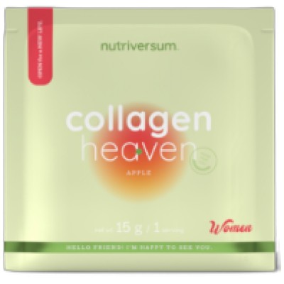 Collagen Heaven | added Zinc, Vitamin C and Hyaluronic Acid - Ябълка 15 г | Nutriversum