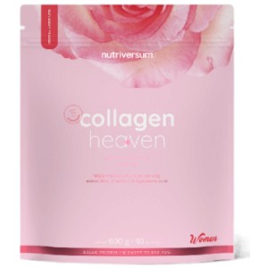 Collagen Heaven | added Zinc, Vitamin C and Hyaluronic Acid - Розова Лимонада 600 г | Nutriversum
