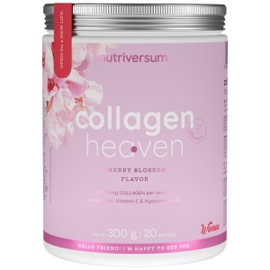 Collagen Heaven | added Zinc, Vitamin C and Hyaluronic Acid - Amarena Cherry Cream 300 г | Nutriversum