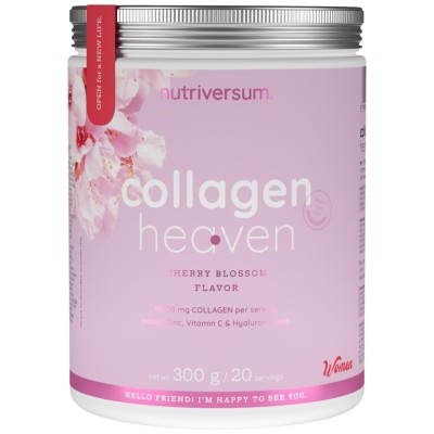 Collagen Heaven | added Zinc, Vitamin C and Hyaluronic Acid - Amarena Cherry Cream 300 г | Nutriversum
