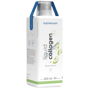 Collagen Liquid 10.000 | Sugar Free - Зелена ябълка 500 мл | Nutriversum