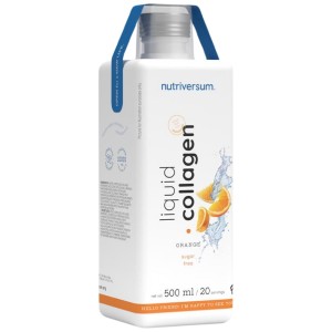 Collagen Liquid 10.000 | Sugar Free - Портокал 500 мл | Nutriversum