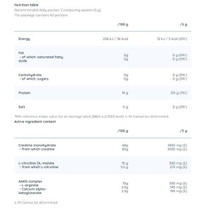 Creatine+ Sugar Free - Касис 300 гр | Nutriversum Creatine+ Sugar Free - Касис 300 гр | Nutriversum