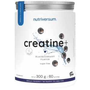 Creatine+ Sugar Free - Касис 300 гр | Nutriversum Creatine+ Sugar Free - Касис 300 гр | Nutriversum
