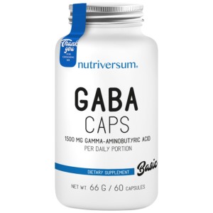 GABA 750 mg - 60 капсули | Nutriversum