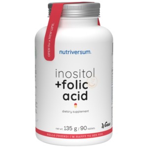 Inositol + Folic Acid for Women - 90 Таблетки | Nutriversum