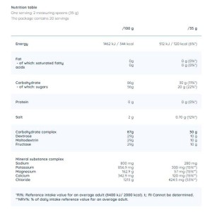 Isotonic Drink - Студен чай праскова 700 г | Nutriversum