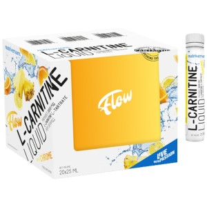 L-Carnitine Liquid Shot 3000 | with Chromium - Ананас 20 x 25 мл | Nutriversum
