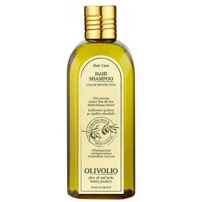 Hair Shampoo Color Protection 200 мл | Olivolio Укрепва косата Защитава боядисаната коса Поддържа блестящия вид С овлажняващи и ревитализиращи свойства Шампоан за Боядисана коса със Зехтин на топ цена о Hair Shampoo Color Protection 200 мл | Olivolio Укре